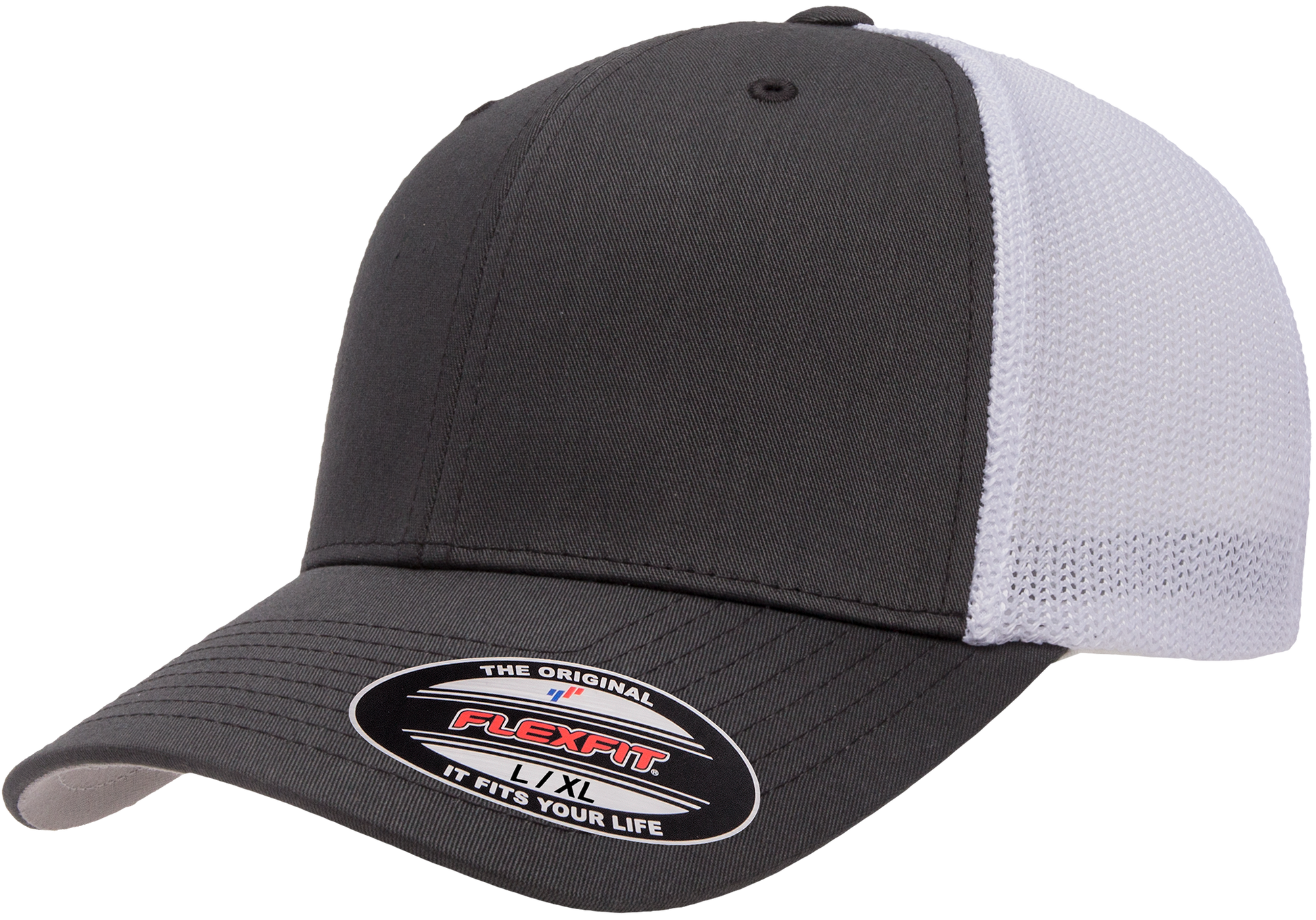 Flexfit 2-Tone Trucker Mesh Cap, Stretch Fitted