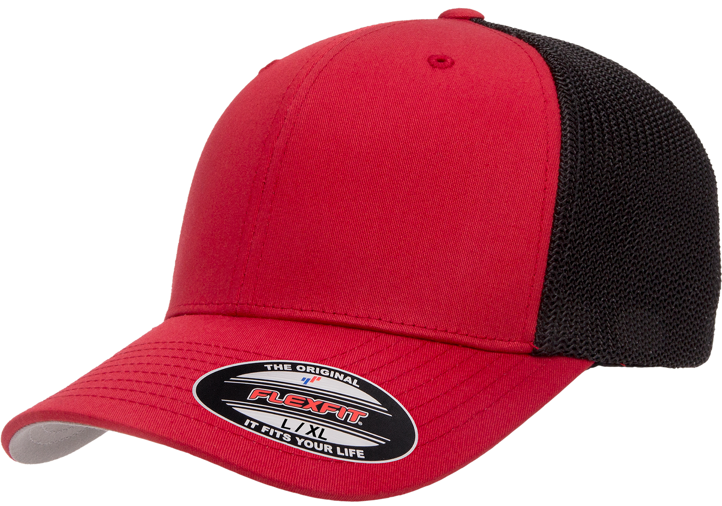 Flexfit 2-Tone Trucker Mesh Cap, Stretch Fitted