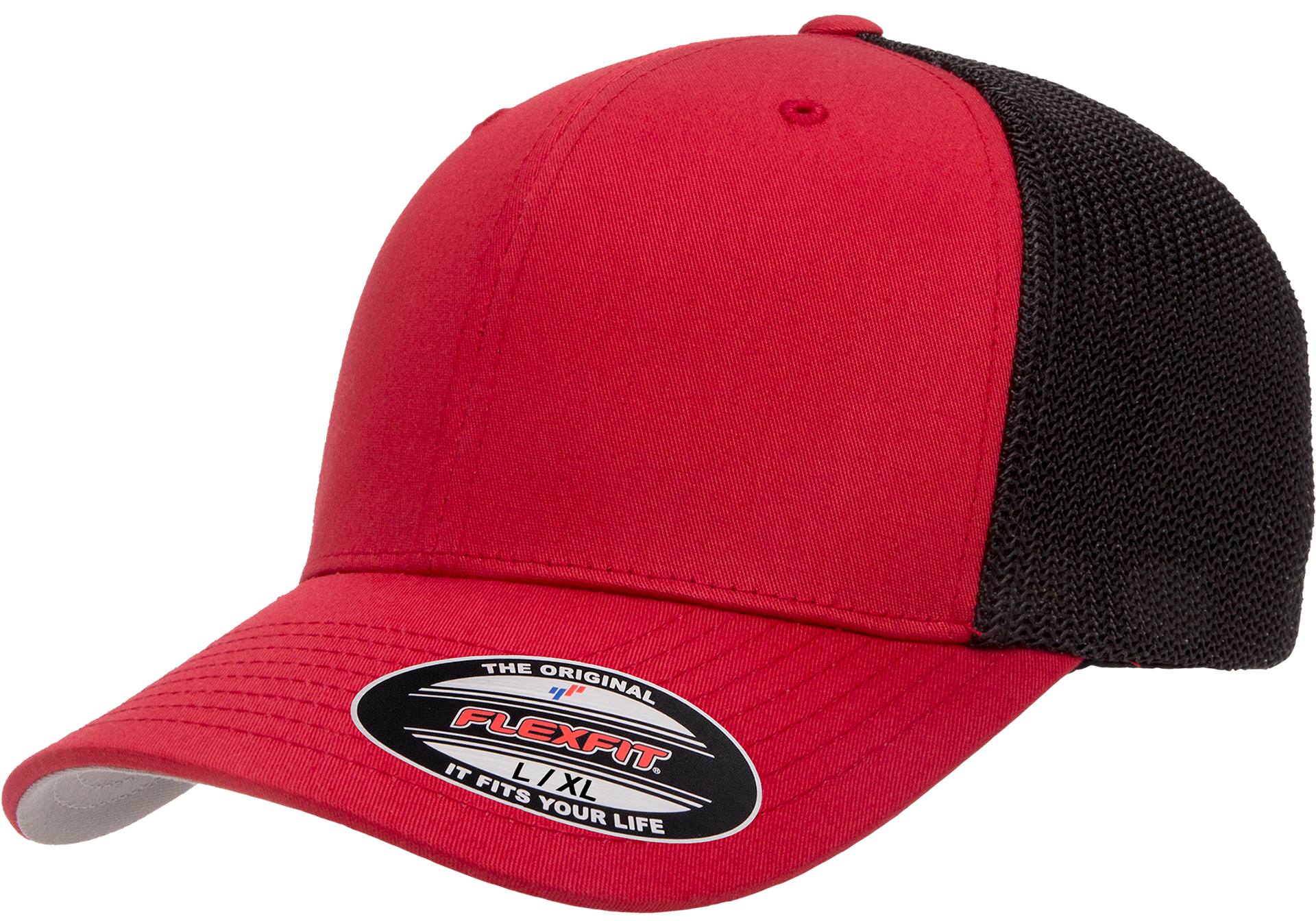 Flexfit 2-Tone Trucker Mesh Cap, Stretch Fitted