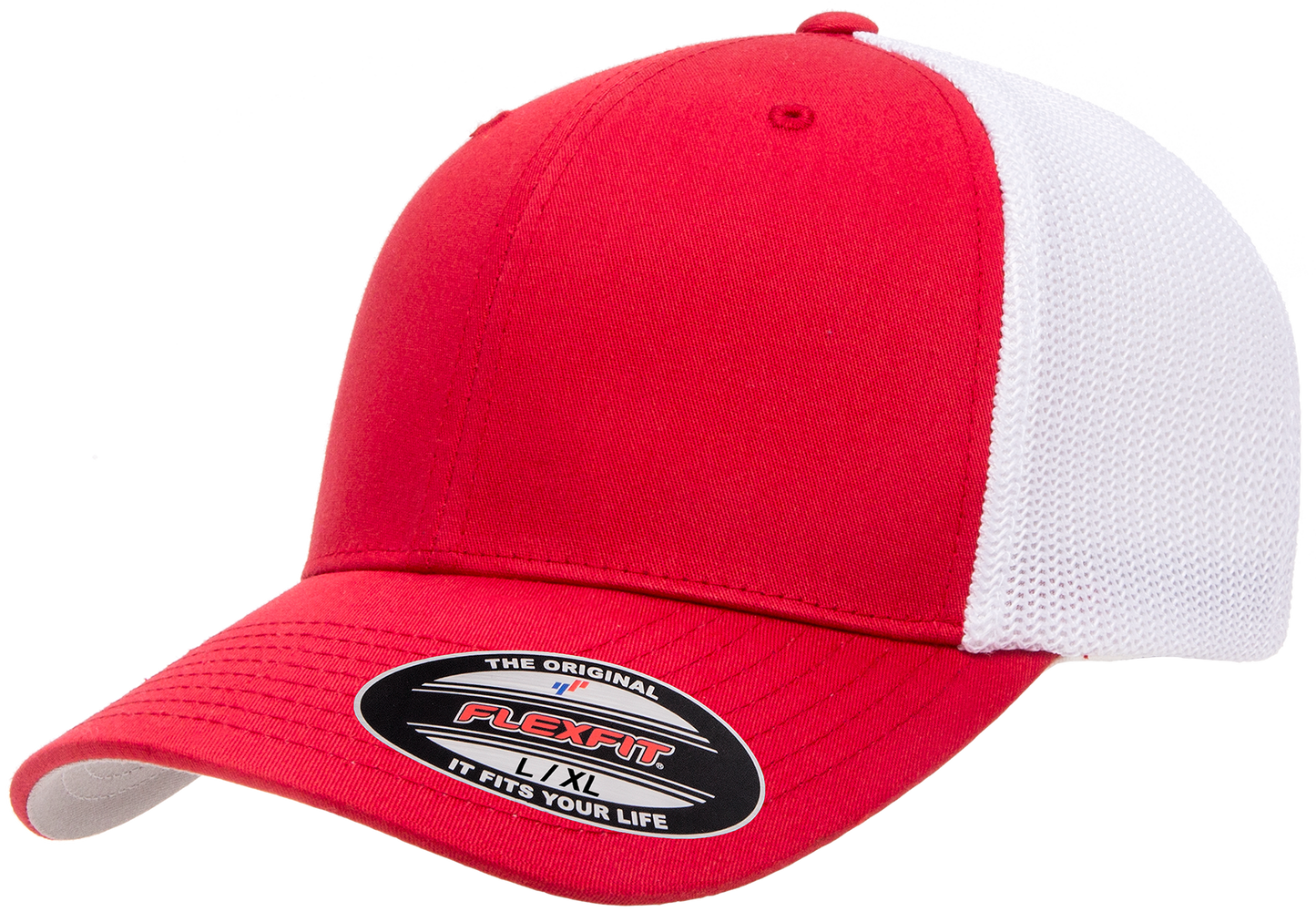 Flexfit 2-Tone Trucker Mesh Cap, Stretch Fitted