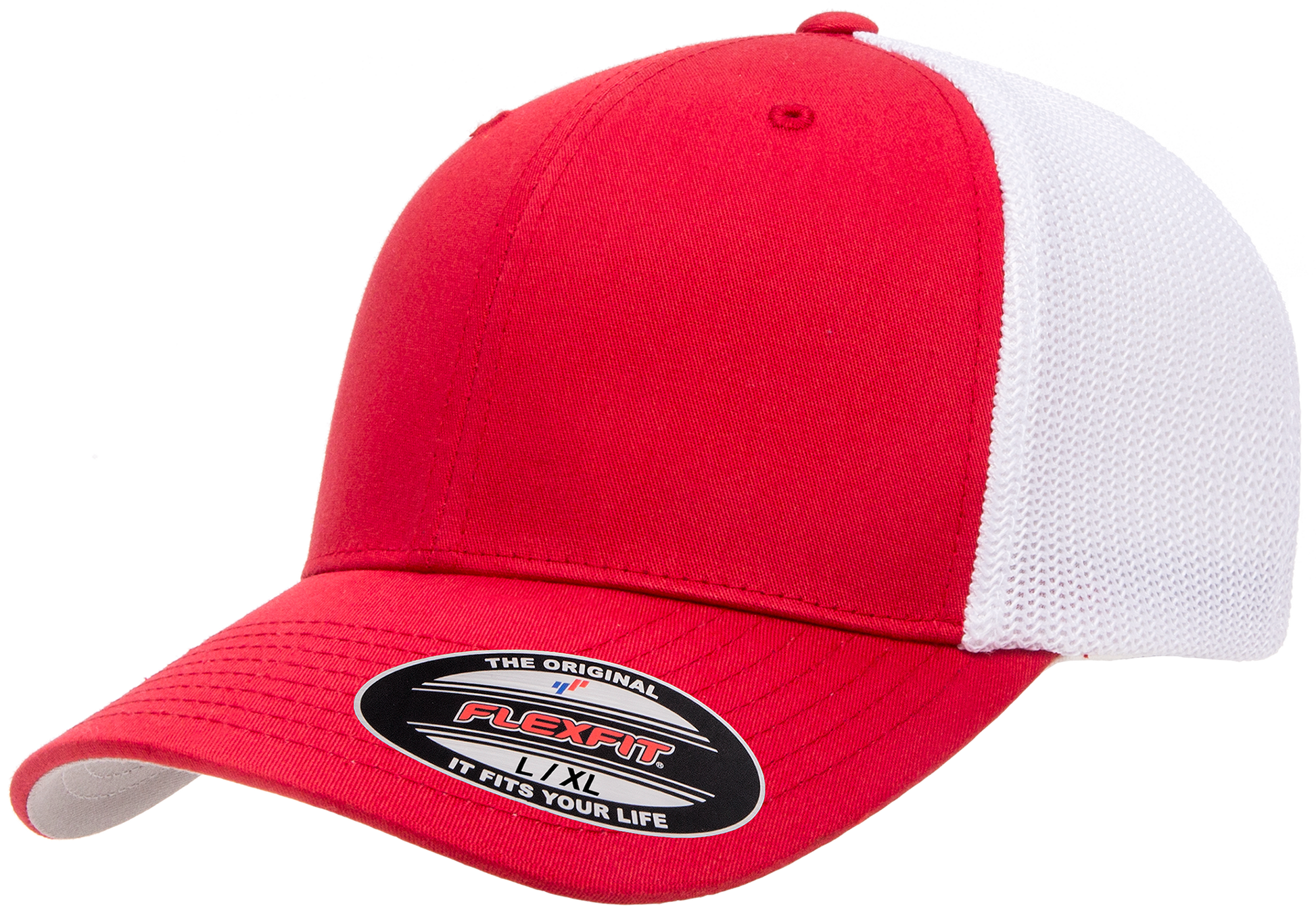 Flexfit 2-Tone Trucker Mesh Cap, Stretch Fitted