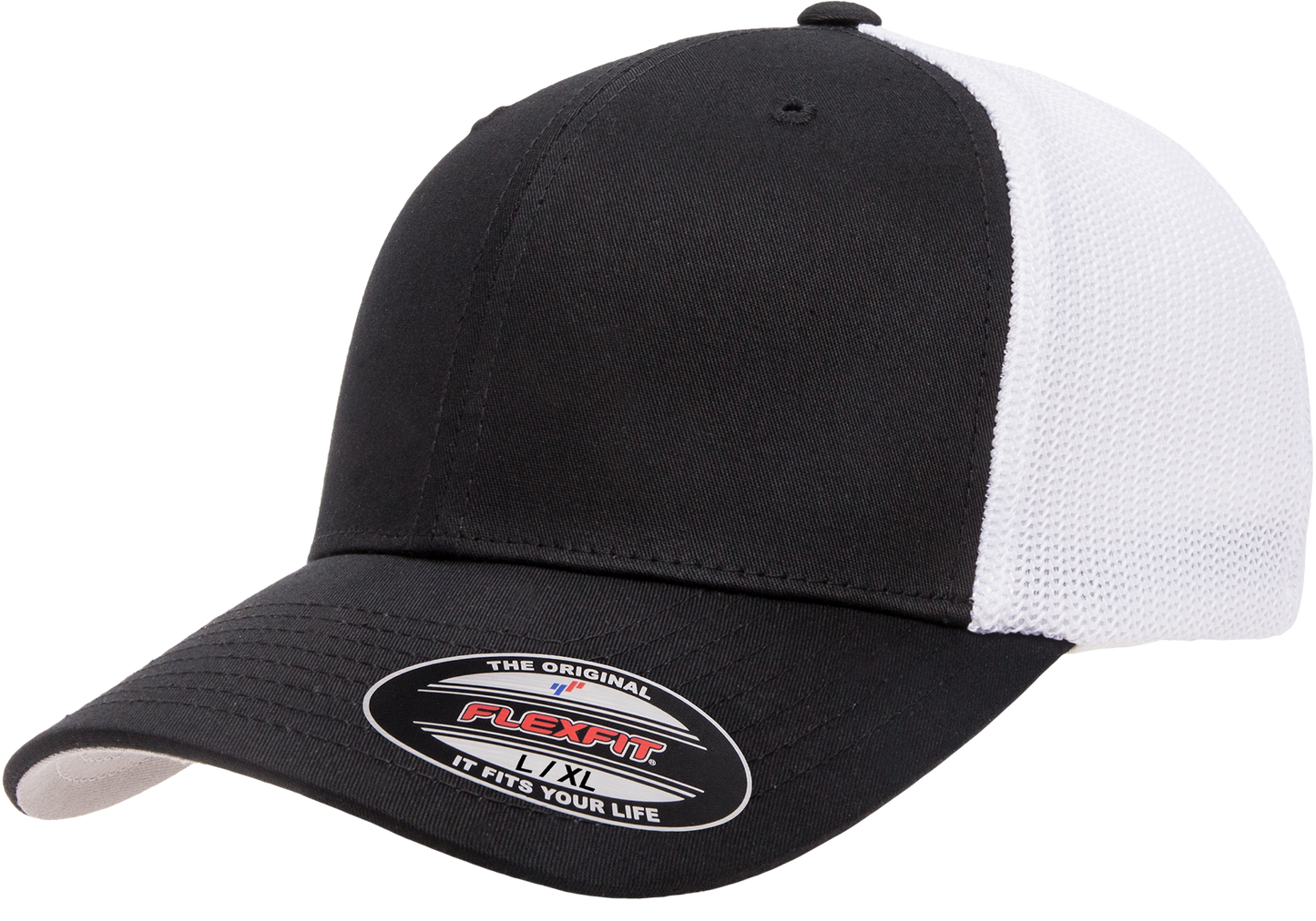 Flexfit 2-Tone Trucker Mesh Cap, Stretch Fitted