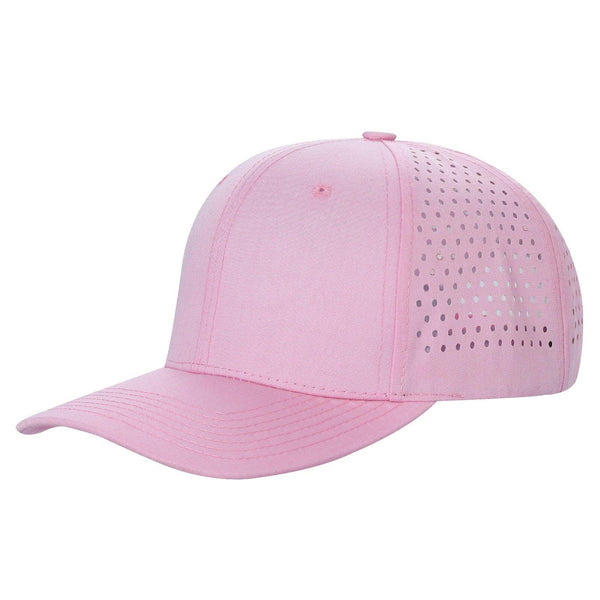 Premium 6-Panel Laser Vented Cap - 6LASER-L.PINK