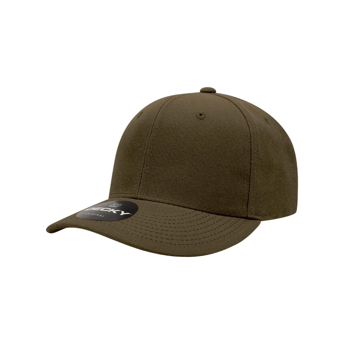 Decky-7001-Youth 6 Panel Mid Profile Structured Acrylic/Polyester Cap