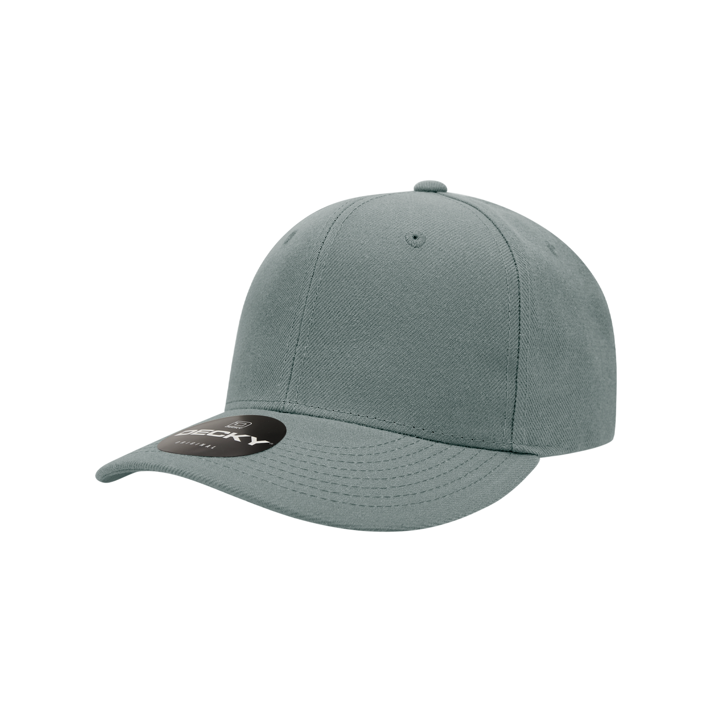 Decky-7001-Youth 6 Panel Mid Profile Structured Acrylic/Polyester Cap