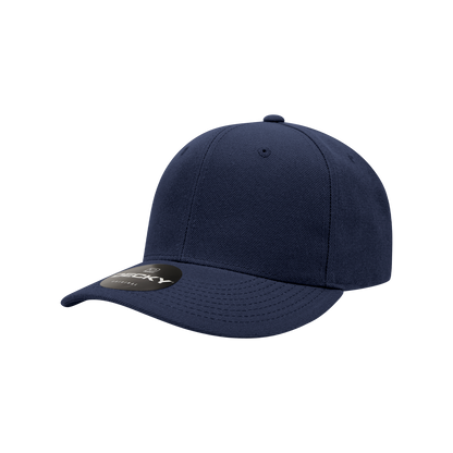 Decky-7001-Youth 6 Panel Mid Profile Structured Acrylic/Polyester Cap