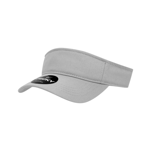 Decky-7007-Youth Visor - Grey
