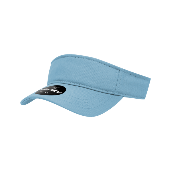Decky-7007-Youth Visor - Sky