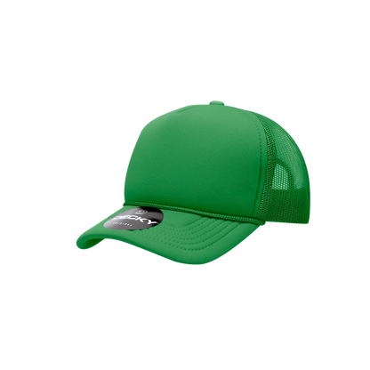 Decky-7010-Youth 5 Panel Mid Profile Structured Foam Trucker
