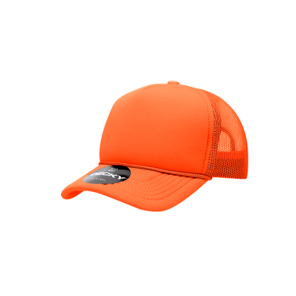 Decky-7010-Youth 5 Panel Mid Profile Structured Foam Trucker
