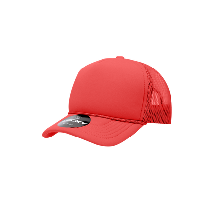 Decky-7010-Youth 5 Panel Mid Profile Structured Foam Trucker