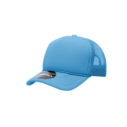 Decky-7010-Youth 5 Panel Mid Profile Structured Foam Trucker