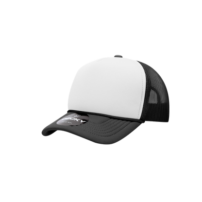 Decky-7010-Youth 5 Panel Mid Profile Structured Foam Trucker