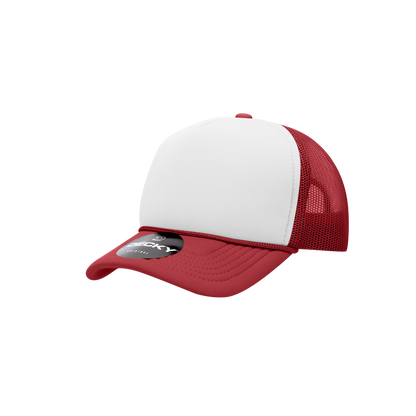 Decky-7010-Youth 5 Panel Mid Profile Structured Foam Trucker