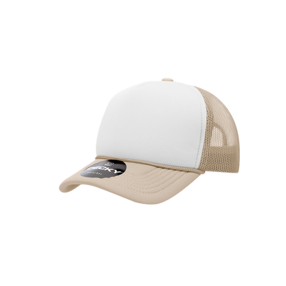 Decky-7010-Youth 5 Panel Mid Profile Structured Foam Trucker