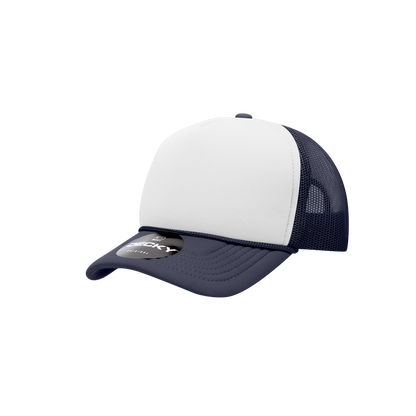 Decky-7010-Youth 5 Panel Mid Profile Structured Foam Trucker