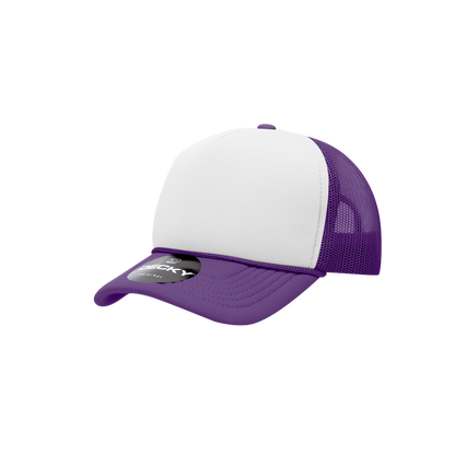 Decky-7010-Youth 5 Panel Mid Profile Structured Foam Trucker