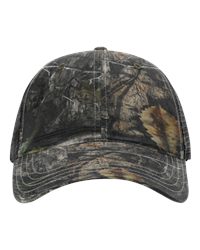 Richardson 111P Garment Washed Printed Trucker Cap, Snapback