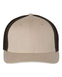Richardson 110 R-Flex Trucker Cap, Mid Profile Foam Hat, Mesh Back