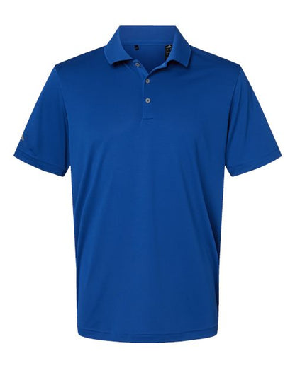 adidas A230 Men's Performance Polo - Collegiate Royal - Front