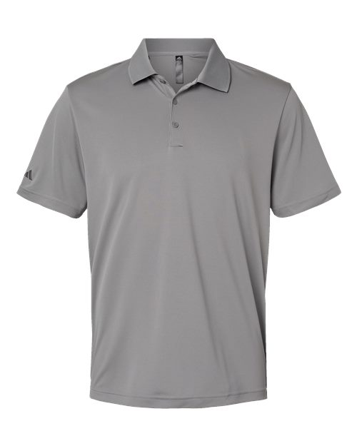 adidas A230 Men's Performance Polo - Grey Three - Front