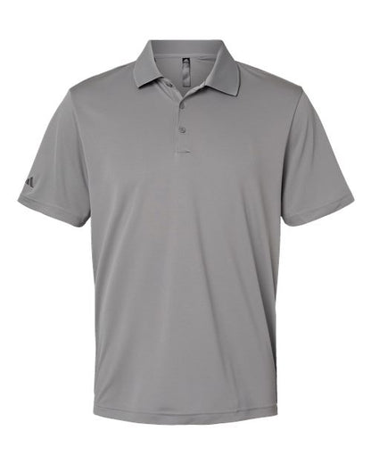 adidas A230 Men's Performance Polo - Grey Three - Front