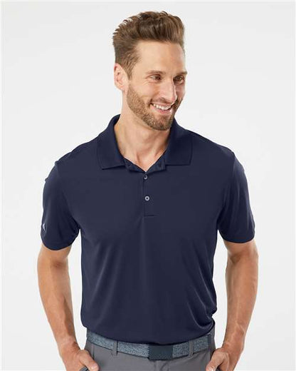 adidas A230 Men's Performance Polo - Navy - OnModelFront
