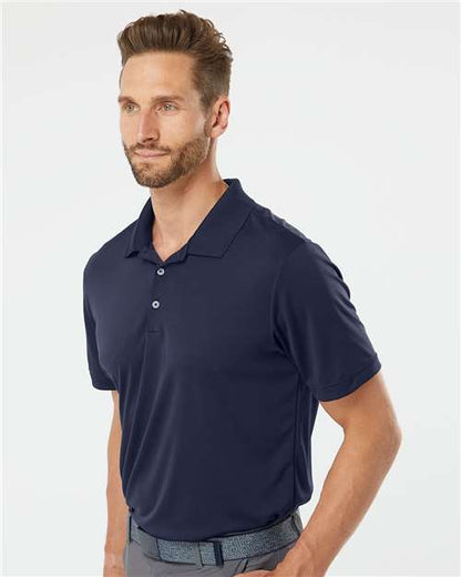adidas A230 Men's Performance Polo - Navy - OnModelSide