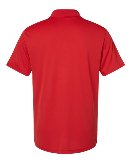 adidas A230 Men's Performance Polo - Collegiate Red - Back