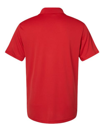 adidas A230 Men's Performance Polo - Collegiate Red - Back