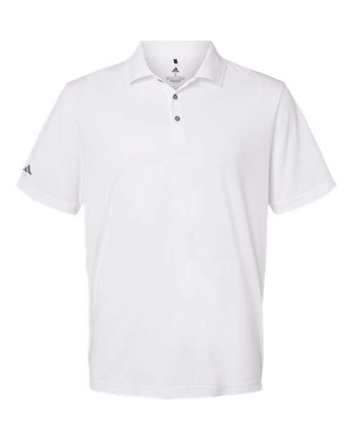 adidas A230 Men's Performance Polo - White - Front