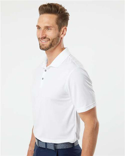 adidas A230 Men's Performance Polo - White - OnModelSide
