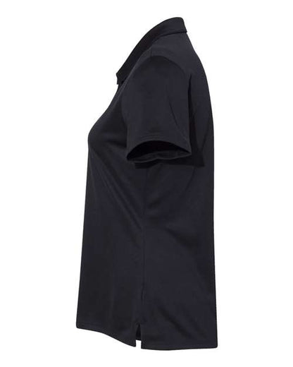 adidas A231 Women's Performance Polo - Black - DirectSide