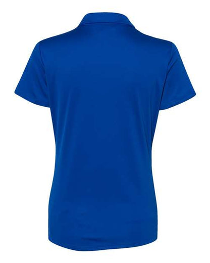 adidas A231 Women's Performance Polo - Collegiate Royal - Back