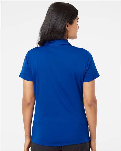 adidas A231 Women's Performance Polo - Collegiate Royal - OnModelBack