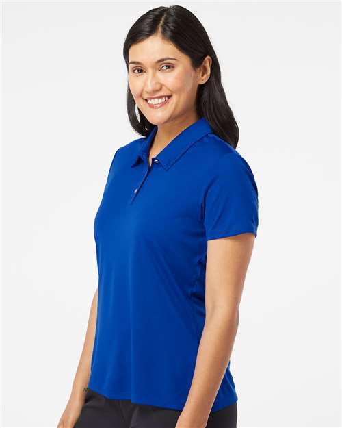 adidas A231 Women's Performance Polo - Collegiate Royal - OnModelSide