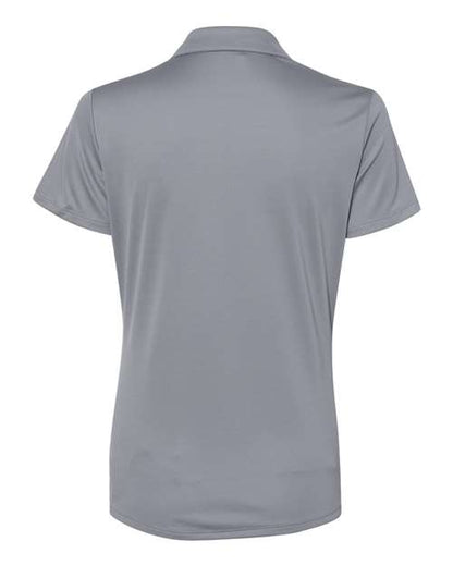 adidas A231 Women's Performance Polo - Grey Three - Back