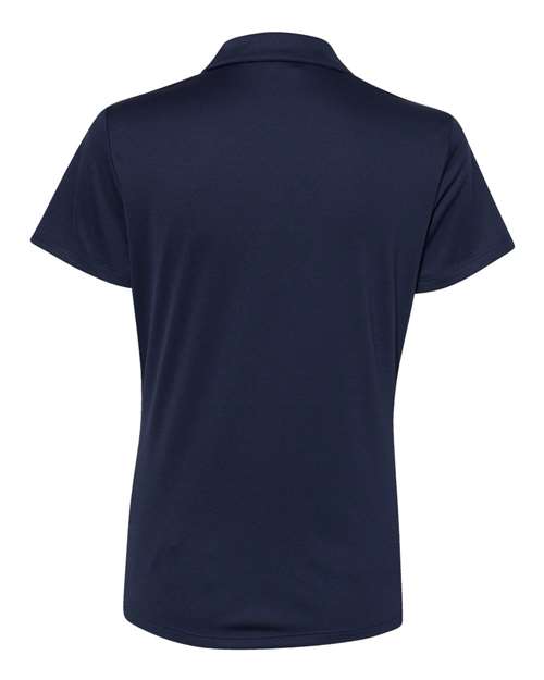 adidas A231 Women's Performance Polo - Navy - Back