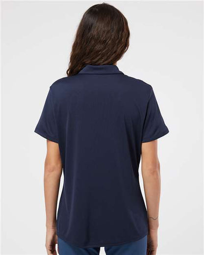 adidas A231 Women's Performance Polo - Navy - OnModelBack