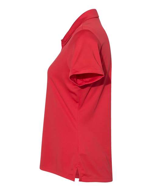 adidas A231 Women's Performance Polo - Collegiate Red - DirectSide