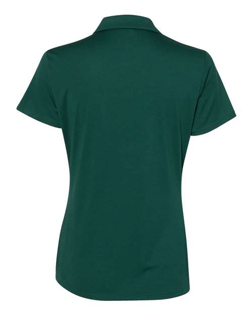 adidas A231 Women's Performance Polo - Collegiate Green - Back