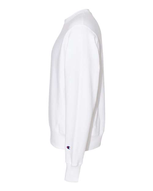 Champion S149 Unisex Reverse Weave® Crewneck Sweatshirt - White - DirectSide