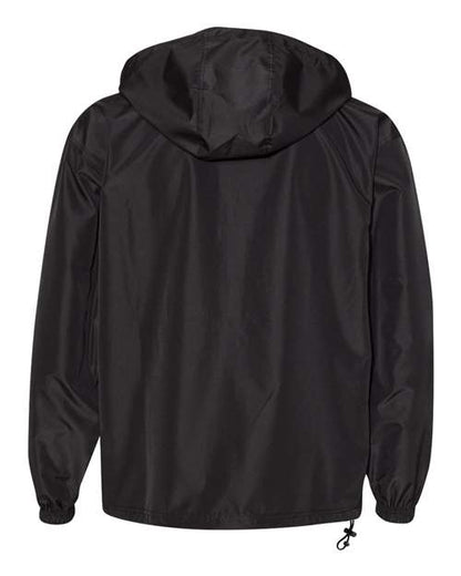 Champion CO200 Unisex Packable Anorak Jacket - Black - Back
