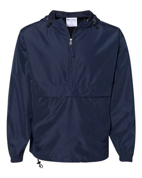 Champion CO200 Unisex Packable Anorak Jacket - Navy - Front