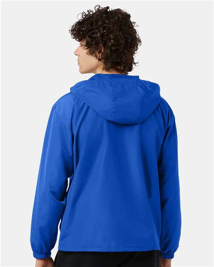 Champion CO200 Unisex Packable Anorak Jacket - Royal Blue - OnModelBack
