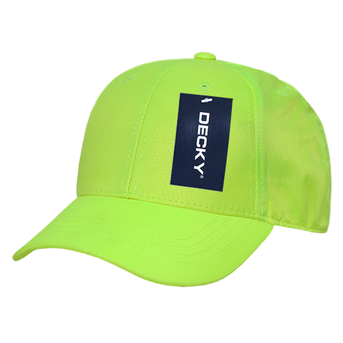 Decky-761-6 Panel Low Profile Structured Neon Cap