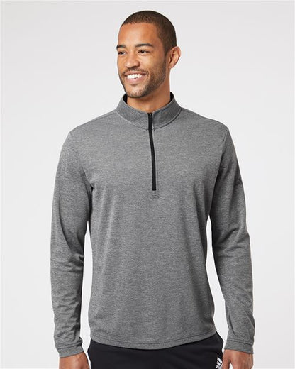 adidas A401 Men's Ultimate365 Lightweight Quarter-Zip Pullover - style view