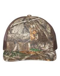 Richardson 112P Printed Trucker Cap, Structured Snapback