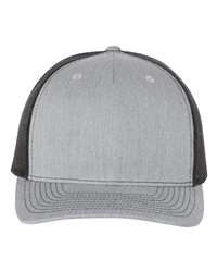 Richardson 112FP Five-Panel Mid Profile Foam Trucker Hat, Mesh Back