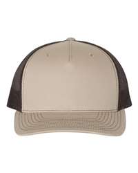 Richardson 112FP Five-Panel Mid Profile Foam Trucker Hat, Mesh Back